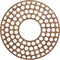 Ekena Millwork Fink Wood Fretwork Pierced Ceiling Medallion, Walnut, 24"OD x 8 3/4"ID x 1/4"T CMWP24X24X0250FFWA - alternate 1